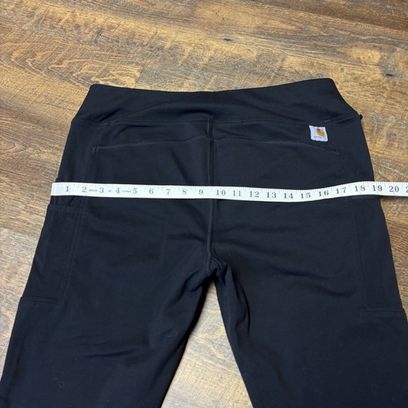 Carhartt Force Midweight Utility Legging Cargo Pockets Fitted Womens Large 12/14 - Picture 7 of 9